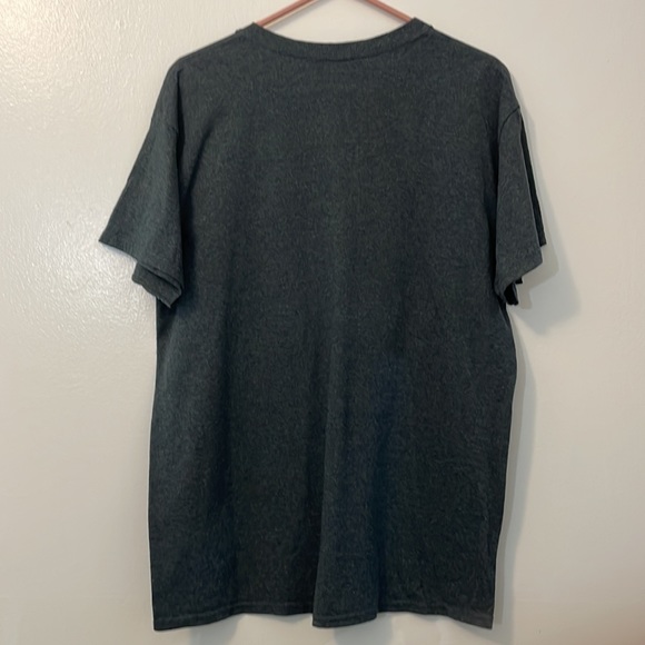 The American Outdoorsman large gray charcoal color t shirt eagle graphic - Picture 5 of 6